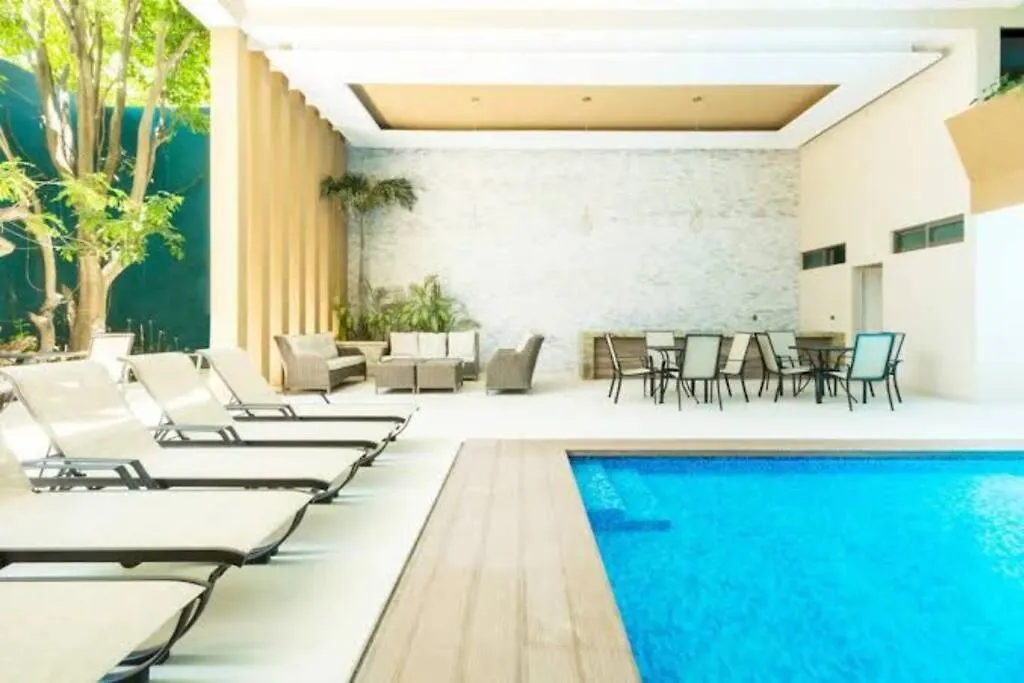Moderno 1Br Sauna Gimnasio Alberca A Cuadras De La 5Ta Av Centro Playa del Carmen 0*,