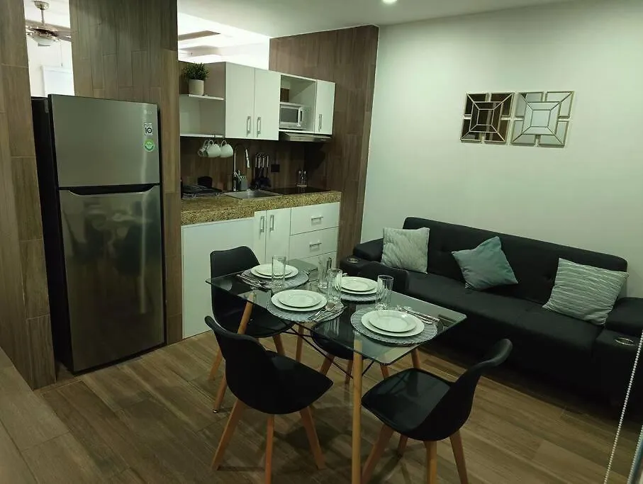 Moderno 1Br Sauna Gimnasio Alberca A Cuadras De La 5Ta Av Centro Playa del Carmen 0*,